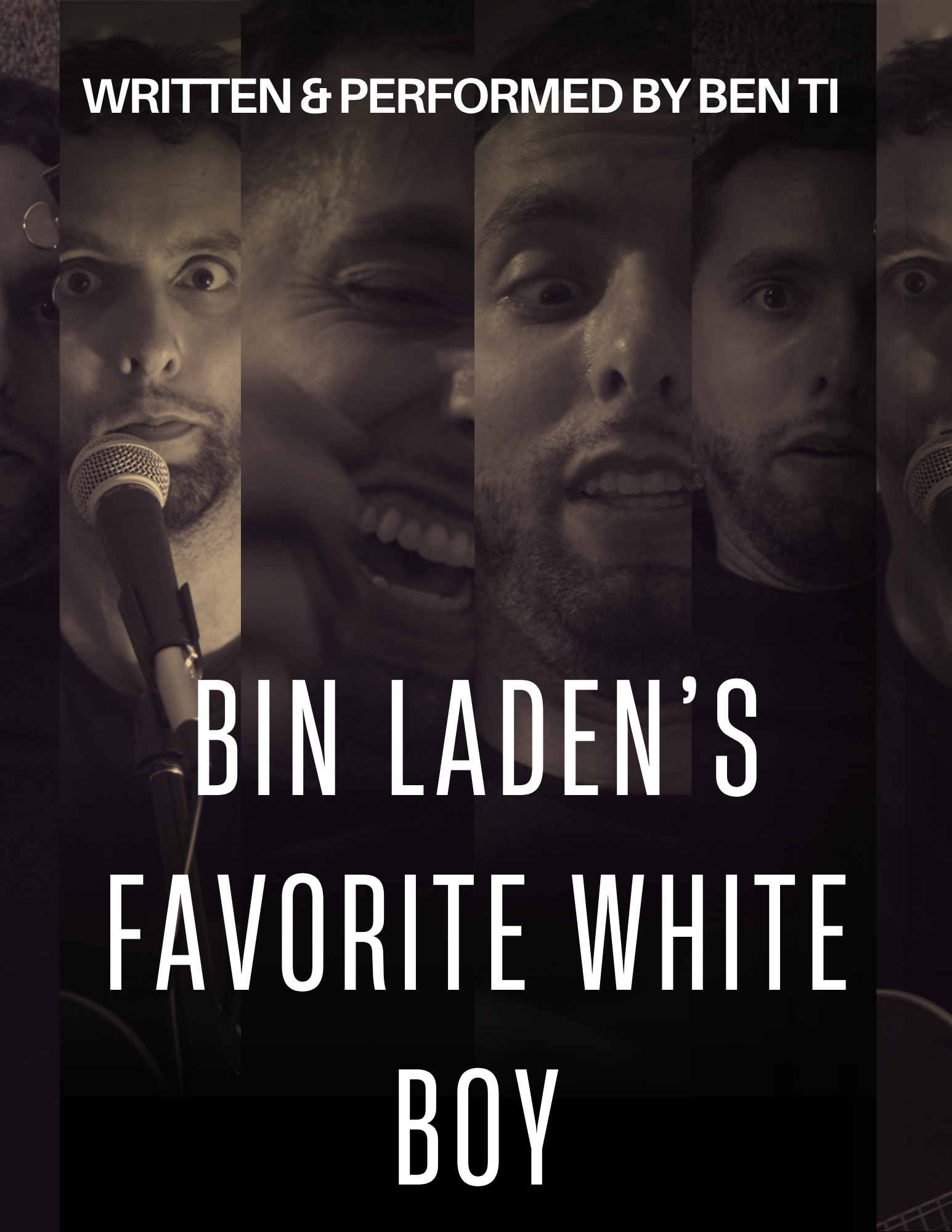 Bin Laden's Favorite White Boy - promotional poster